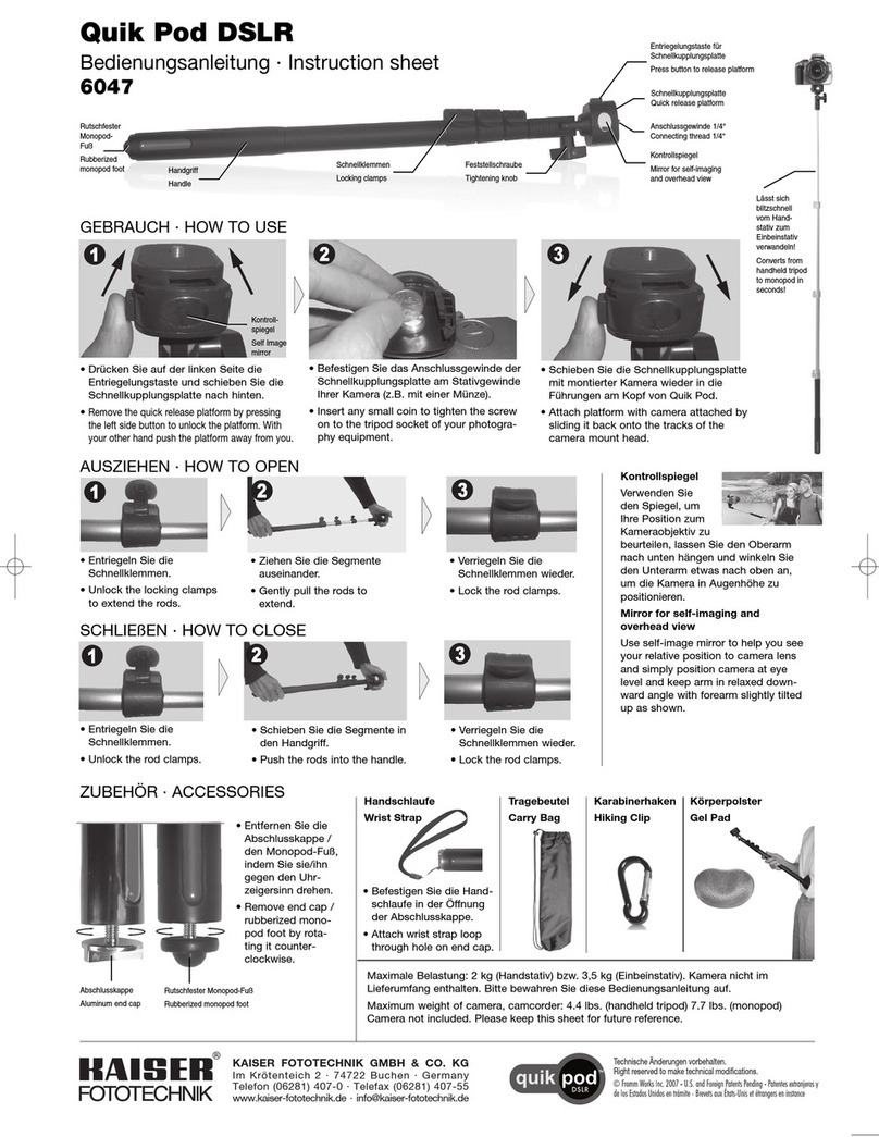 Kaiser 6047 instruction sheet
