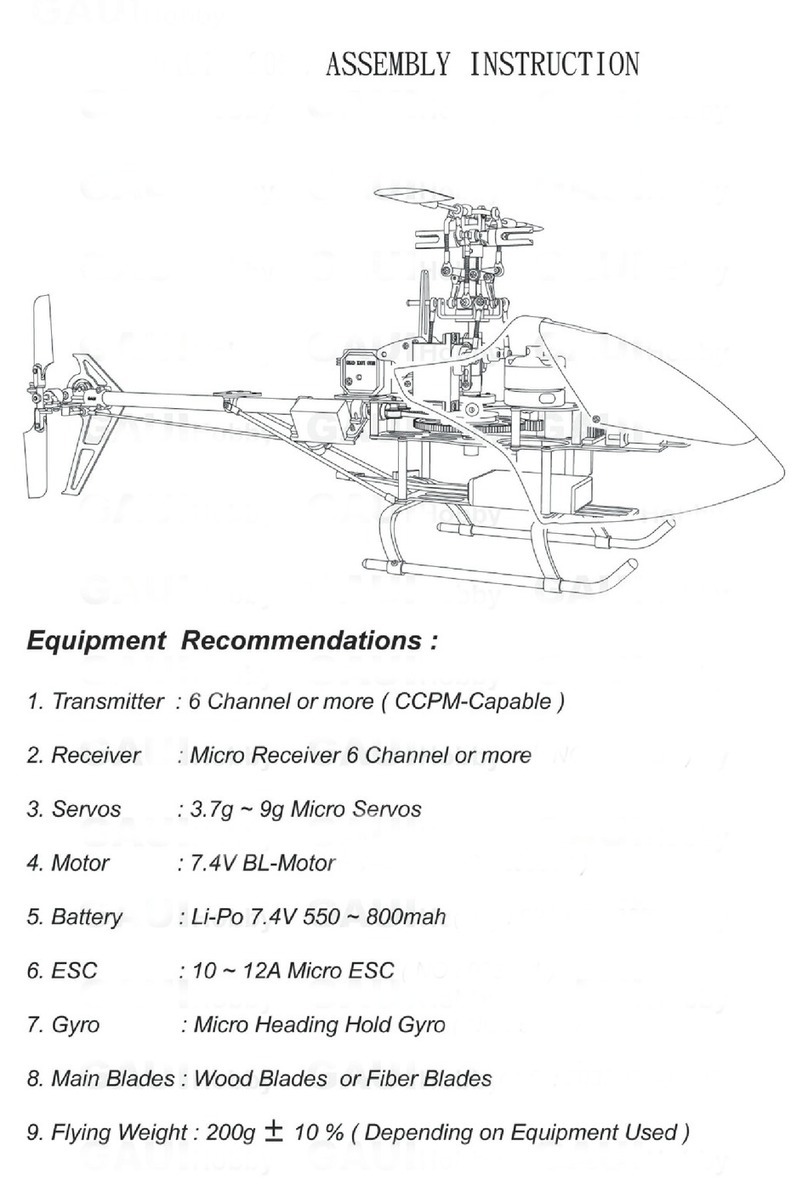 BP Hobbies Firefox Assembly instructions