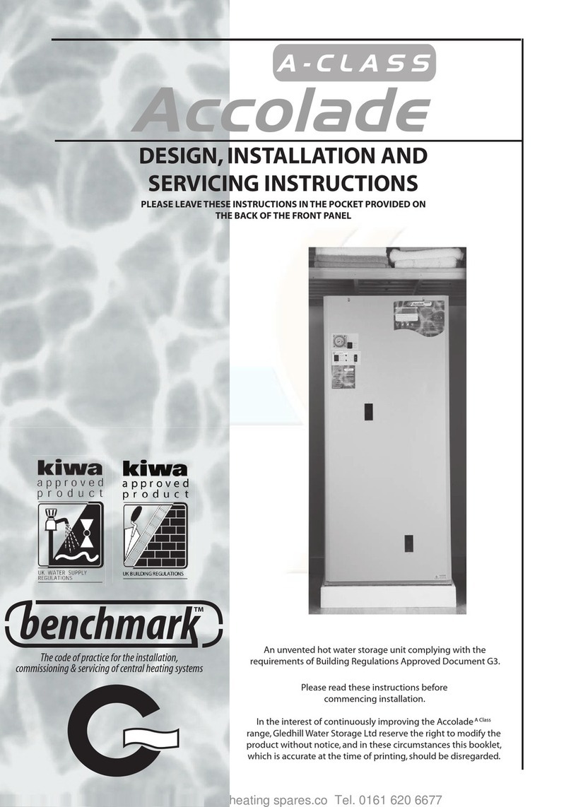 Benchmark Accolade ACA125 IND User guide