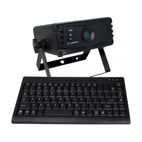 Laserworld Ecoline EL-200G KeyTEX User manual
