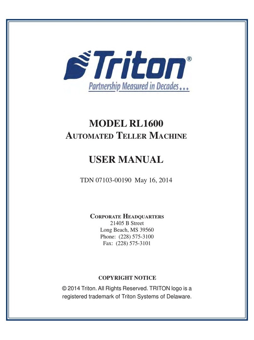 Triton RL1600 user manual
