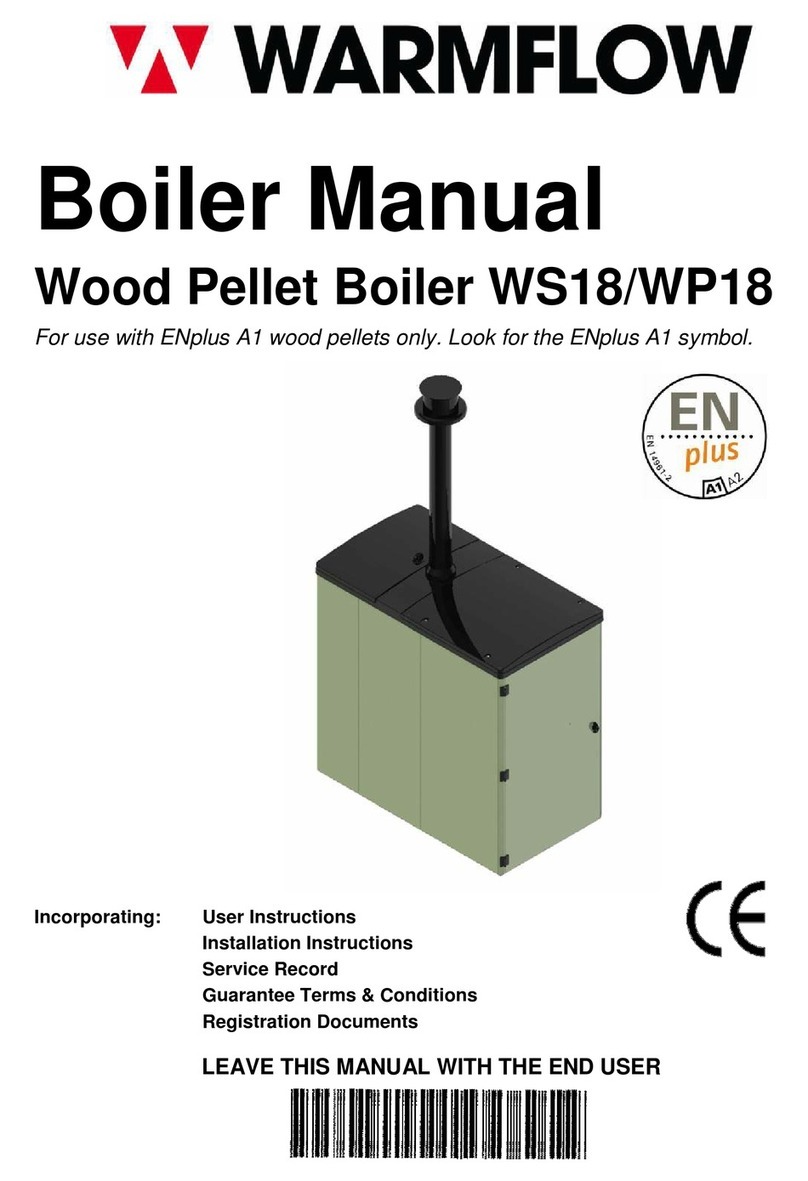 WarmFlow WS18 User instructions