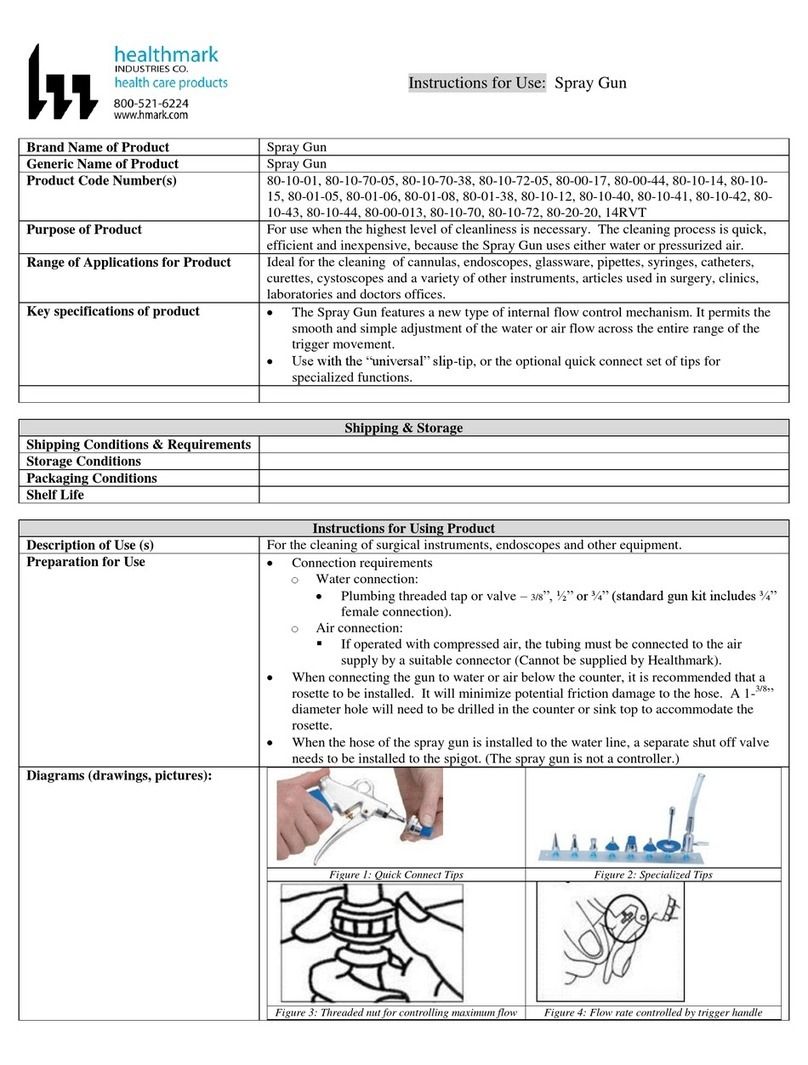 Healthmark 80-10-01 instruction manual