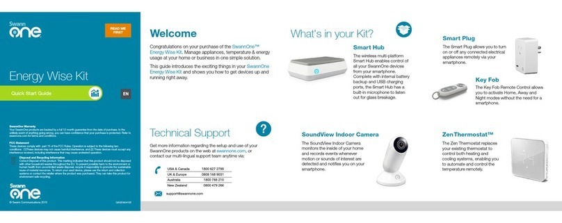 Swann One Energy Wise Kit SWO-ENW01K quick start guide