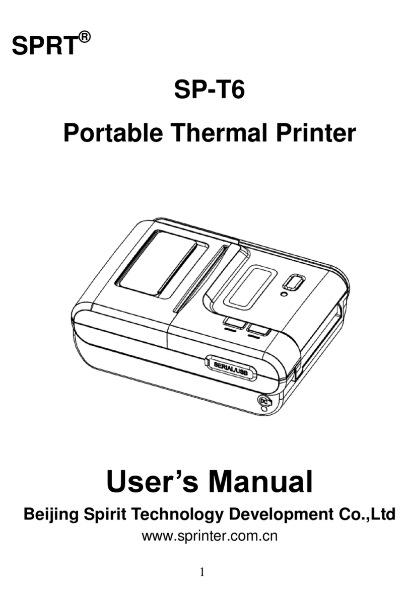 SPRT SP-T6 User manual