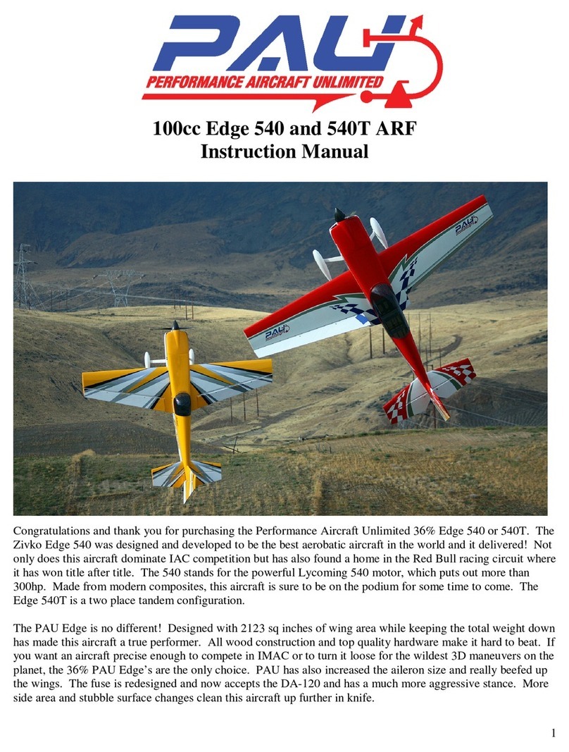 PAU Edge 540 instruction manual