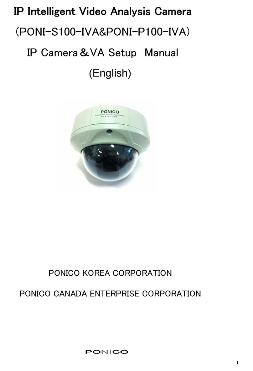 ponico PONI-S100-IVA Setup manual