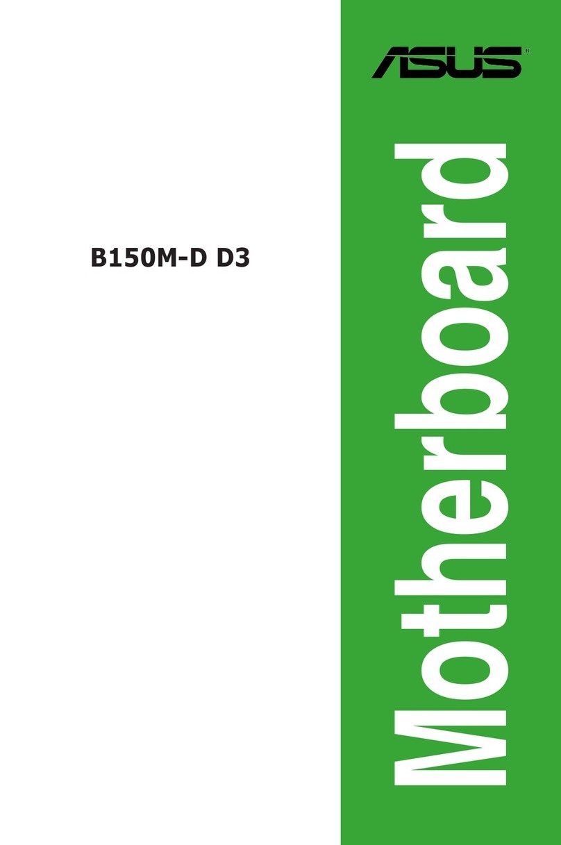 Asus B150M-D D3 user manual