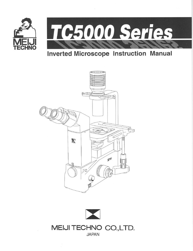 Meiji Techno TC5000 Series User manual Meiji Techno TC5000 Series User manual
