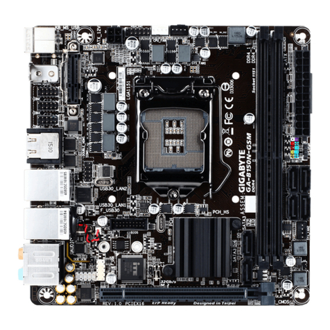 Gigabyte GA-B150N-GSM User manual