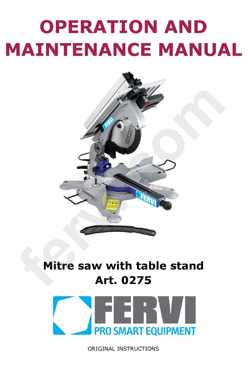 Fervi 275 Original instruction