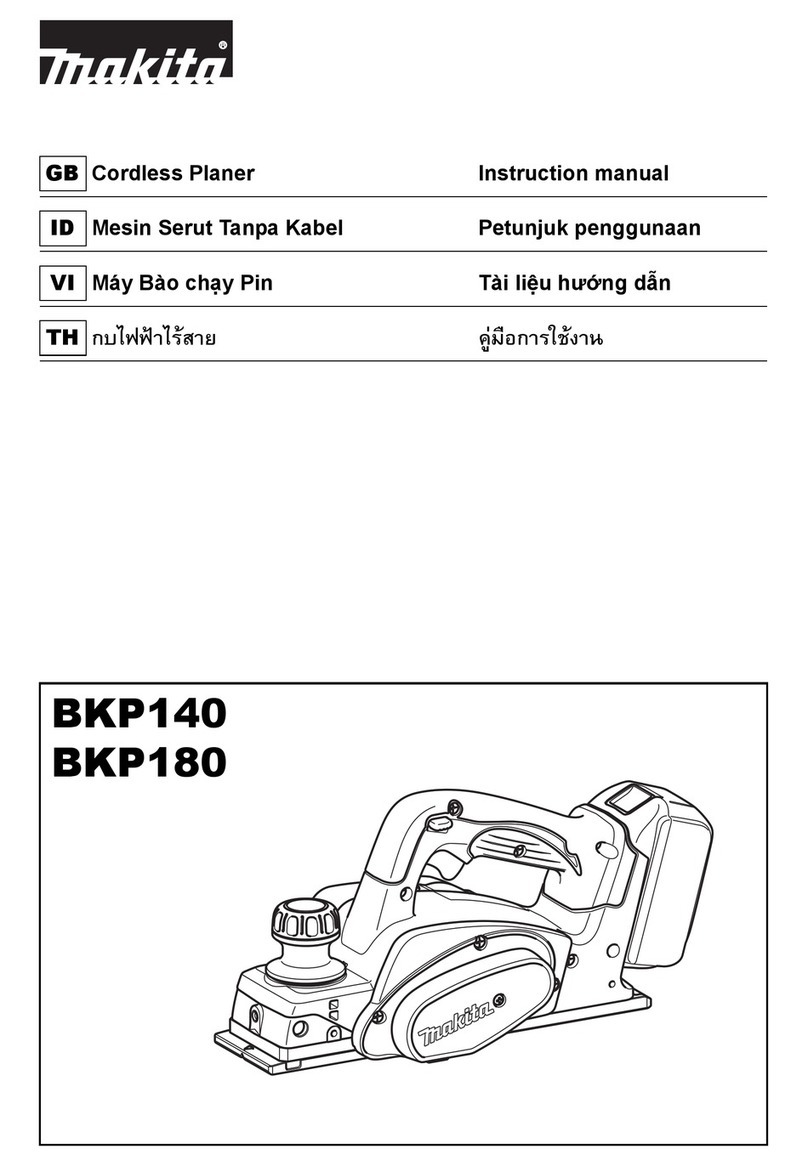 Makita BKP140 User manual