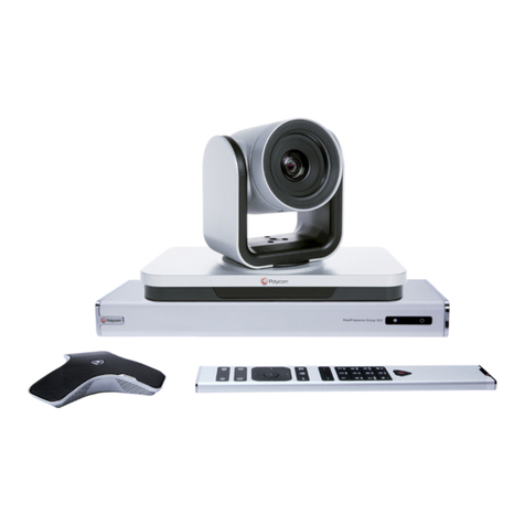Polycom RealPresence Group 500 systems Setting up