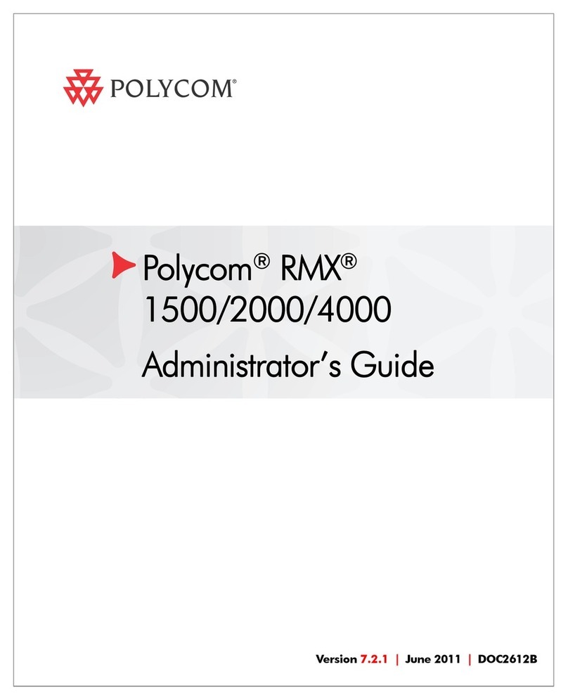 Polycom RMX 1500 Administrator's guide
