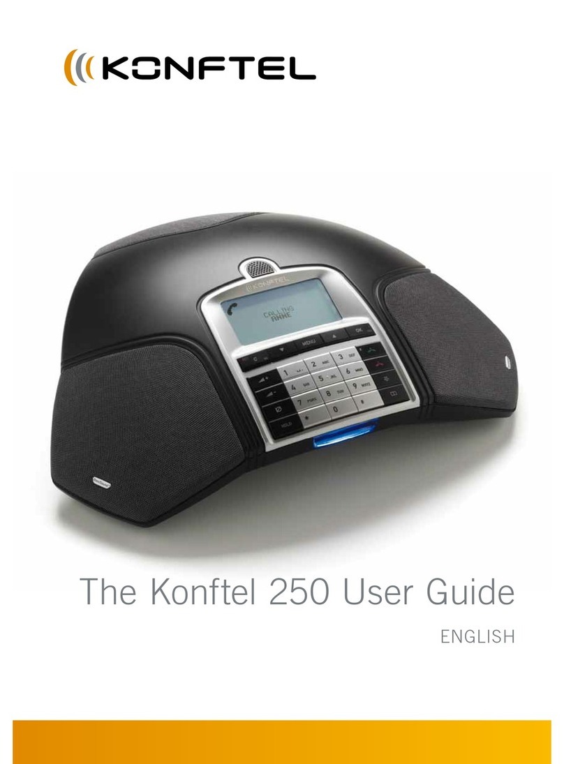 Konftel Konftel 250 user guide