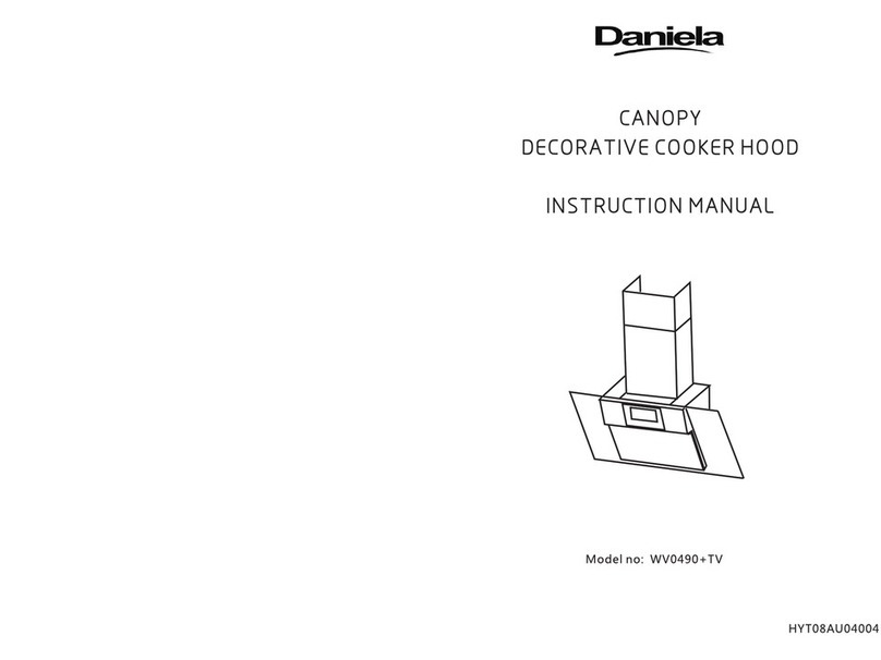 Daniela WV0490-TV User manual