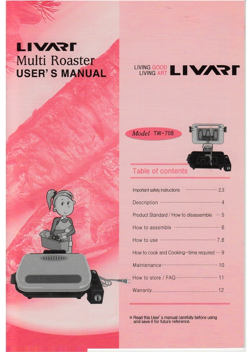 Livart TW-708 user manual