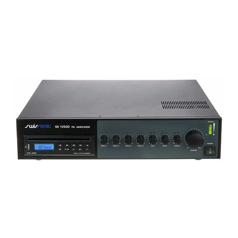 thomann swissonic sa 125 cd user manual