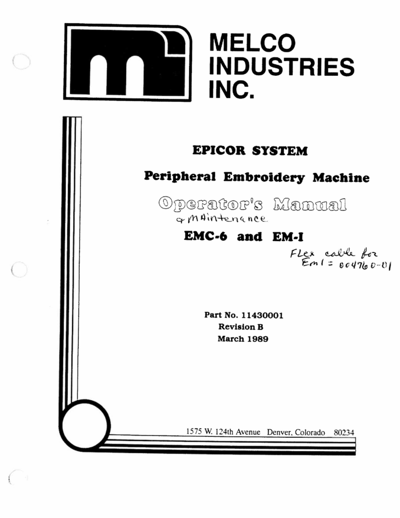 Melco EMC-6 Operator's manual