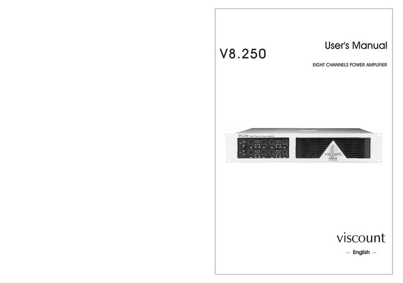 Viscount V8.250 user manual