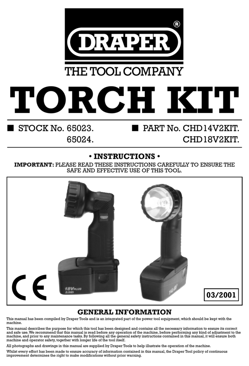 Draper CHD14V2KIT User manual