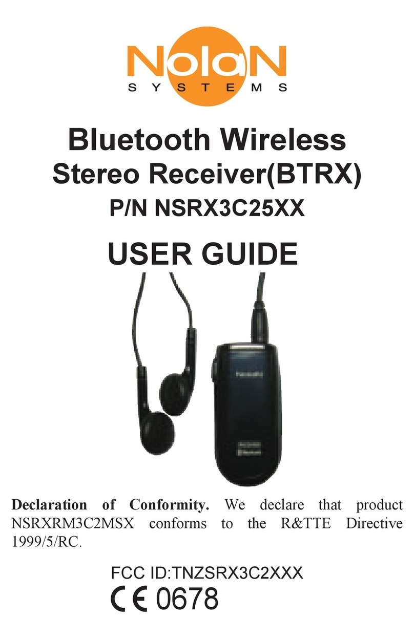 Nolan NSRX3C25XX user guide