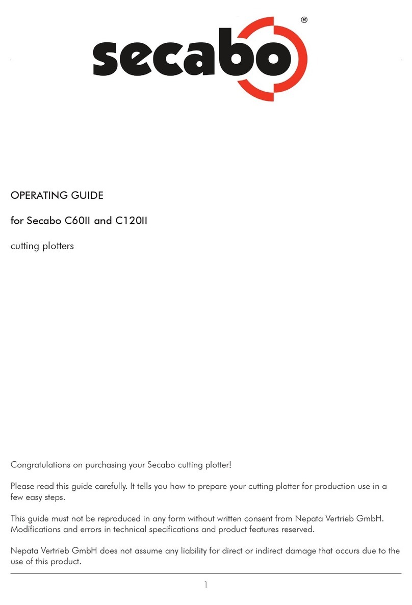 Secabo C60II operating guide