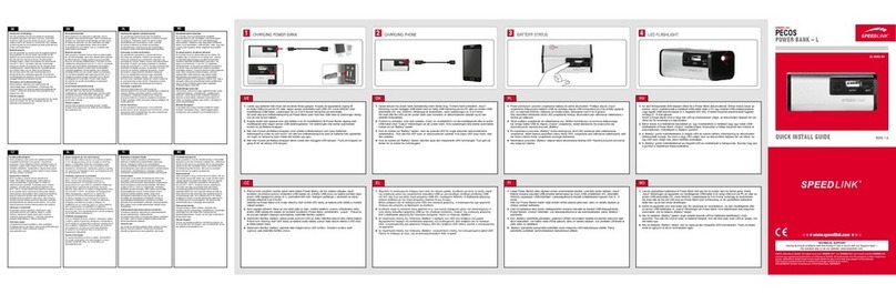 Speed Link PECOS SL-6980-SV Quick install guide