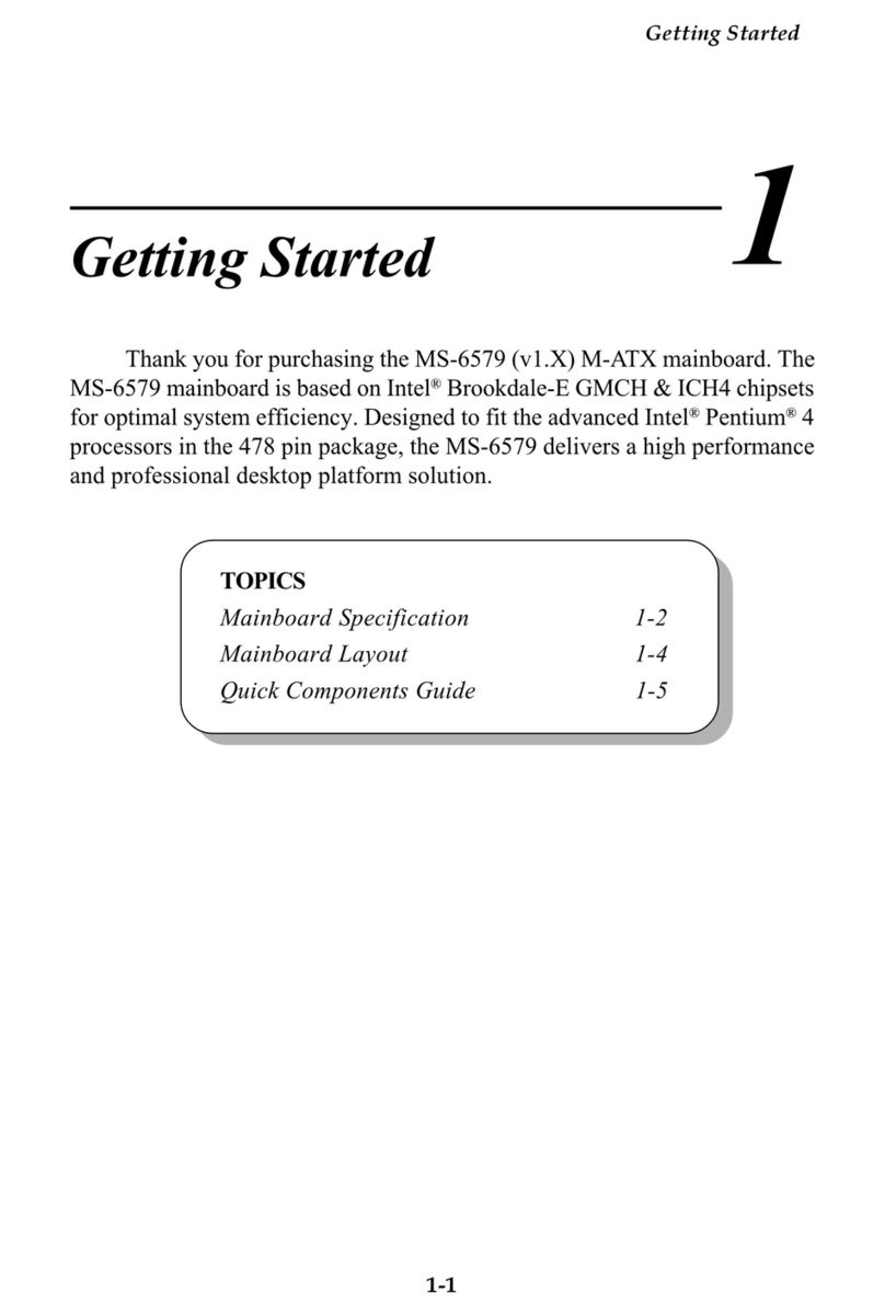HP MS-6579 User manual