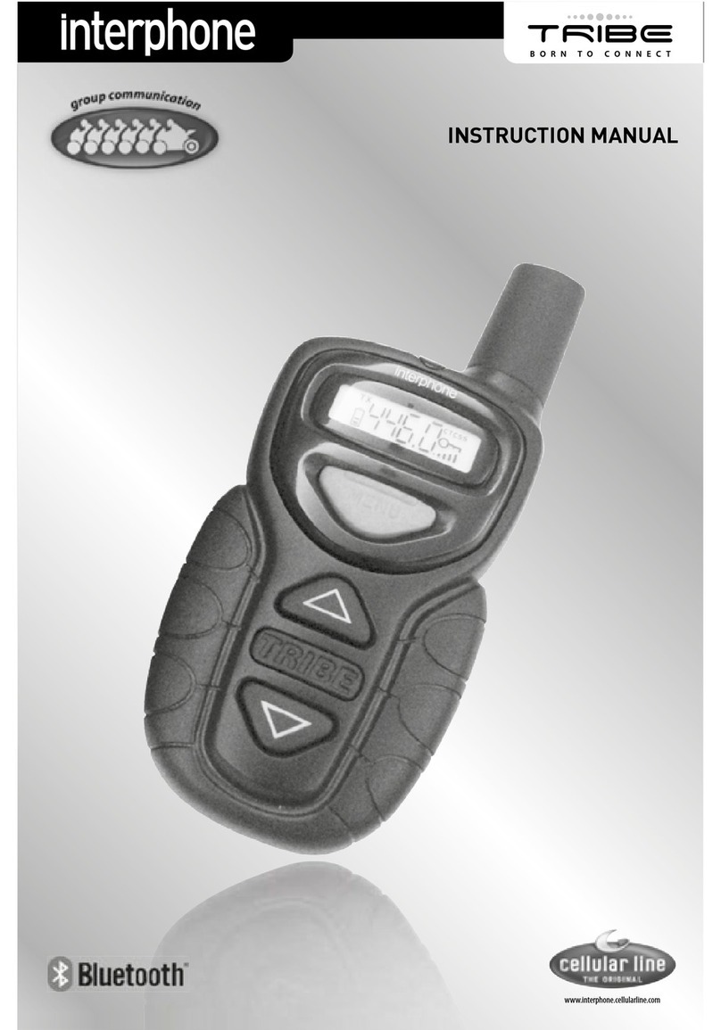 Interphone tribe instruction manual