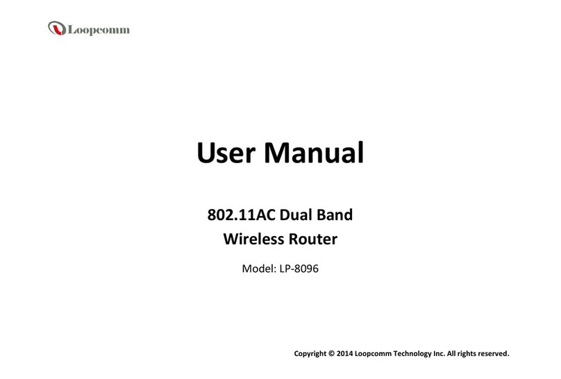 Loopcomm LP-8096 User manual