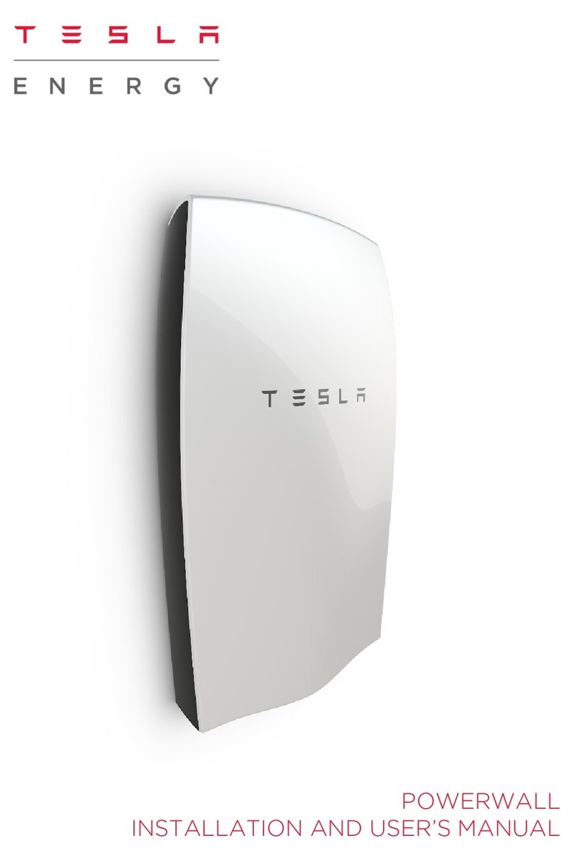 Tesla Powerwall Installation and user manual
