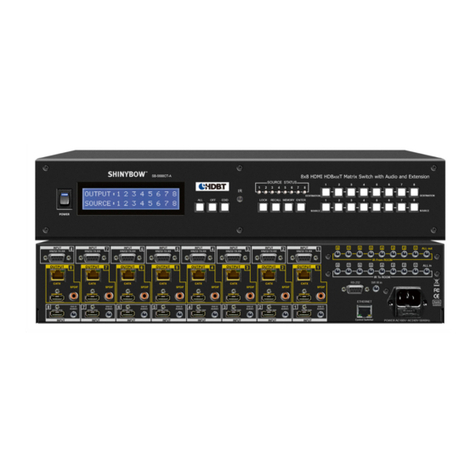 Shinybow USA SB-5688CT-A User manual