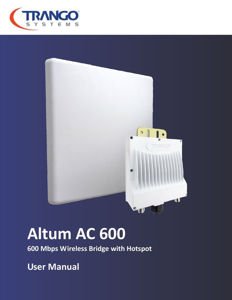 Trango Systems Altum AC 600 user manual