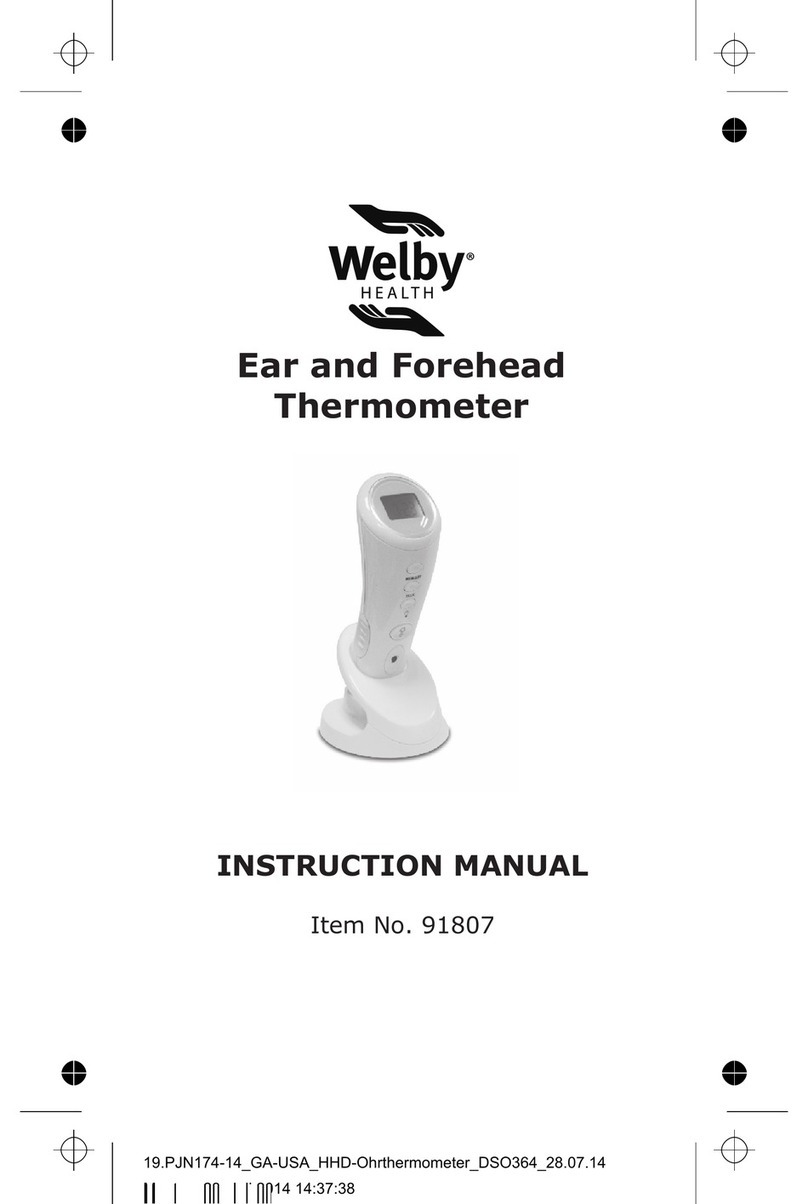 Welby 91807 instruction manual