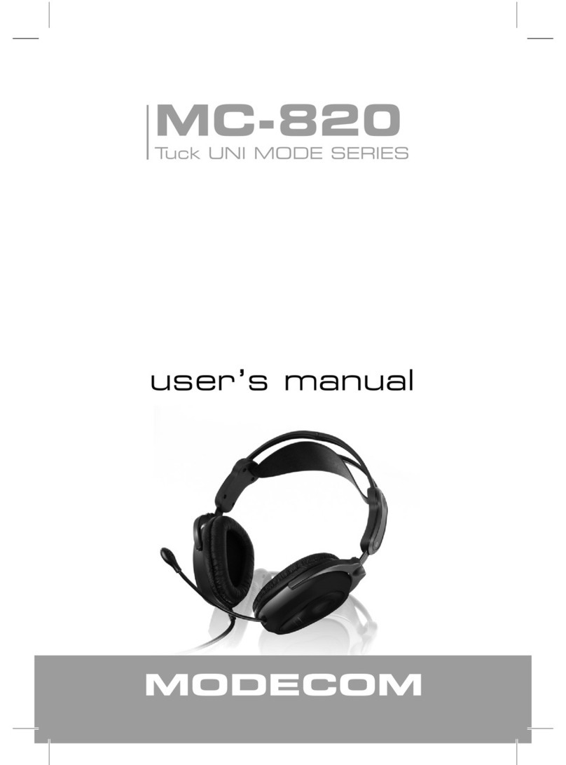 Modecom MC-820 user manual