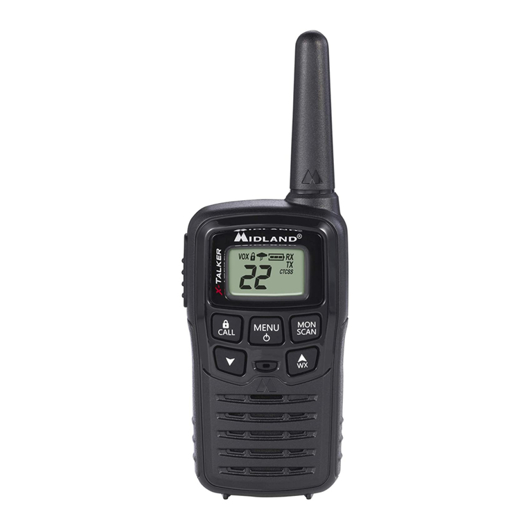 Midland X-Talker T10 User manual