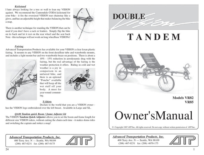 ATP Electronics VR82 Double Vision Tandem owner's manual