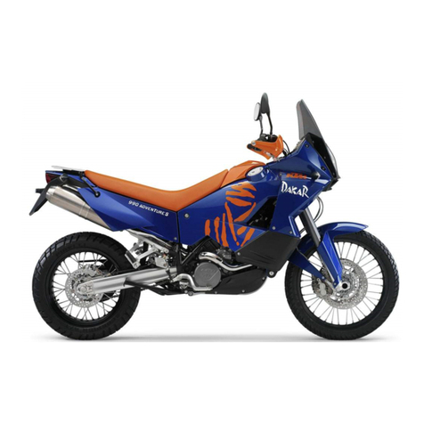 KTM 990 ADVENTURE 2008 User manual