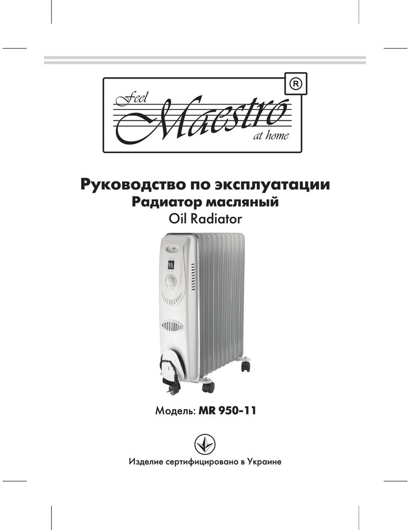 Maestro MR 950-11 manual