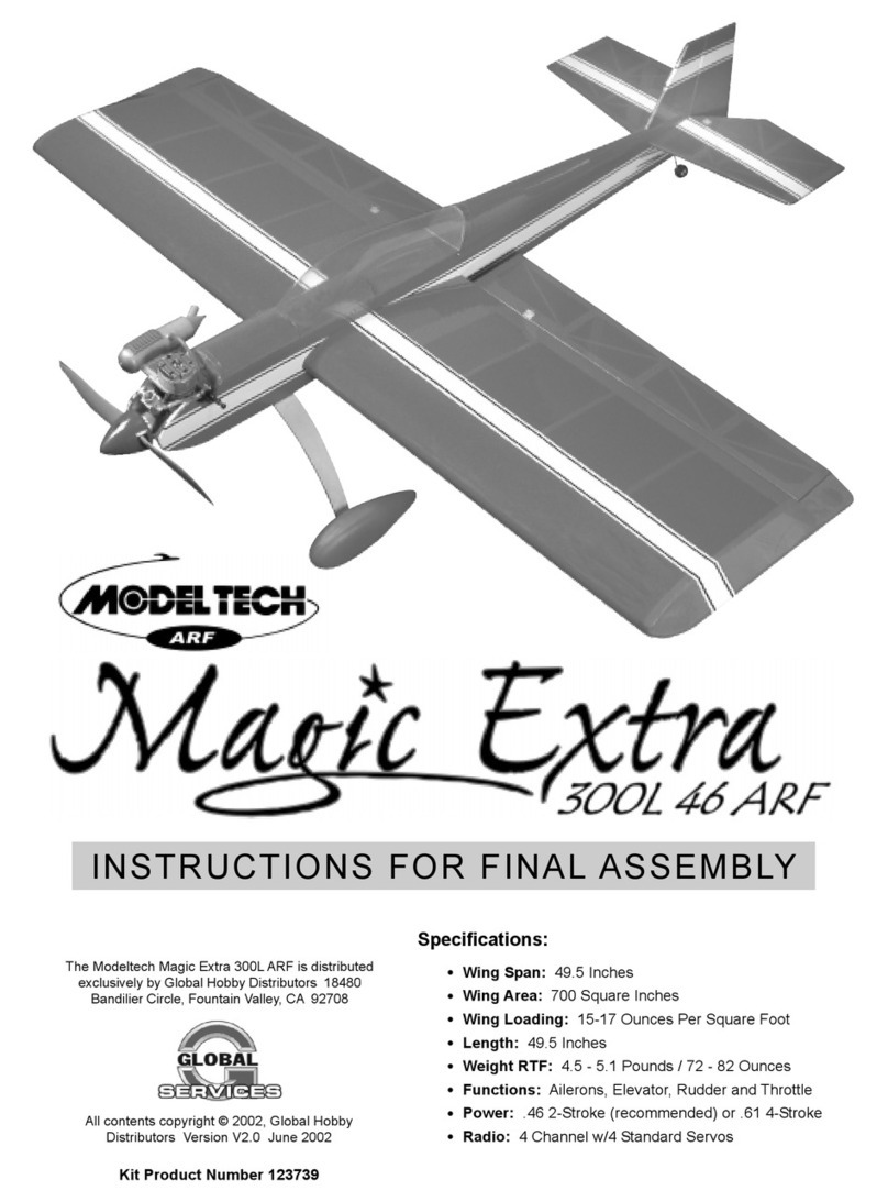Modeltech Magic Extra 300L User manual