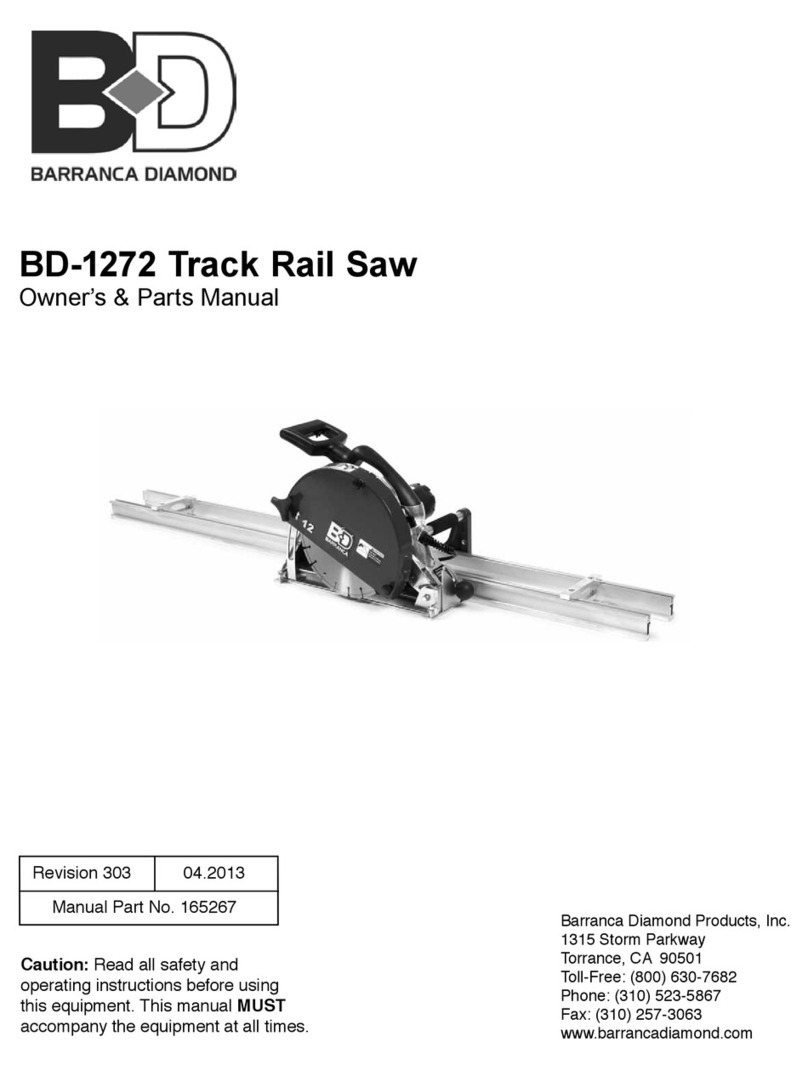 BD BD-1272 Owner's & parts manual