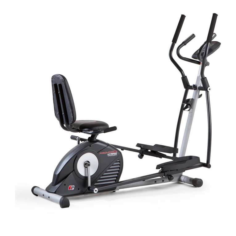 Pro-Form HYBRID TRAINER user manual