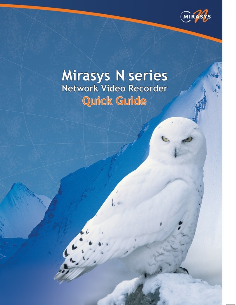 Mirasys N Series quick guide
