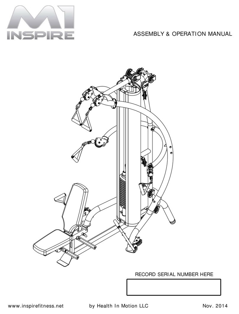 Inspire M1 Assembly & operation manual
