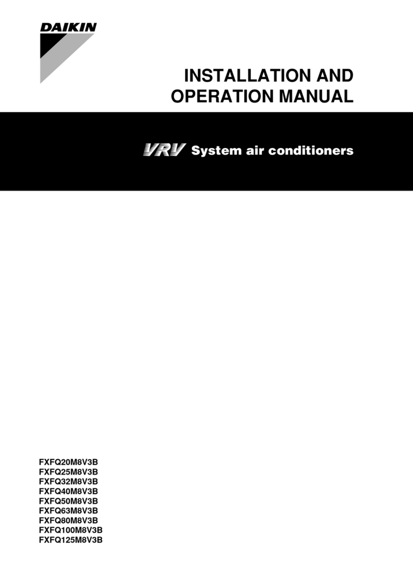 Daikin FXFQ20M8V3B User manual