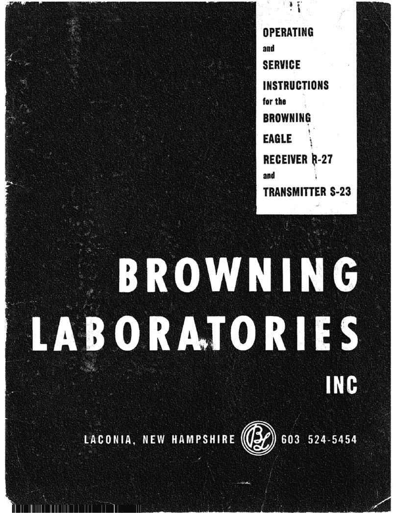 Browning Eagle R-27 User manual