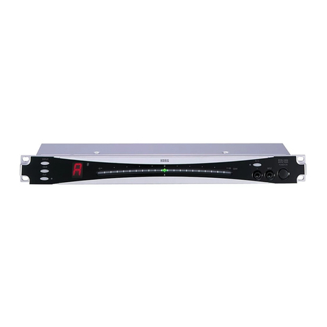 Korg DTR-1000 User manual