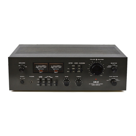 Akai AM-2600 Service manual