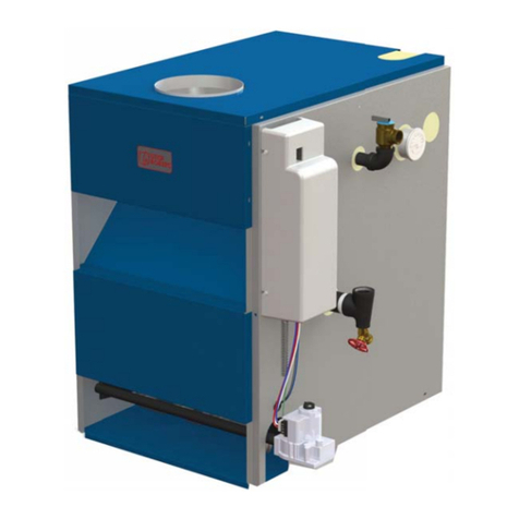 UTICA BOILERS MGB-50J Installation, operation & maintenance manual